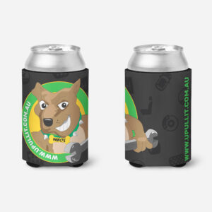 U-Pull-It Stubby Cooler | Wrecks (Black)